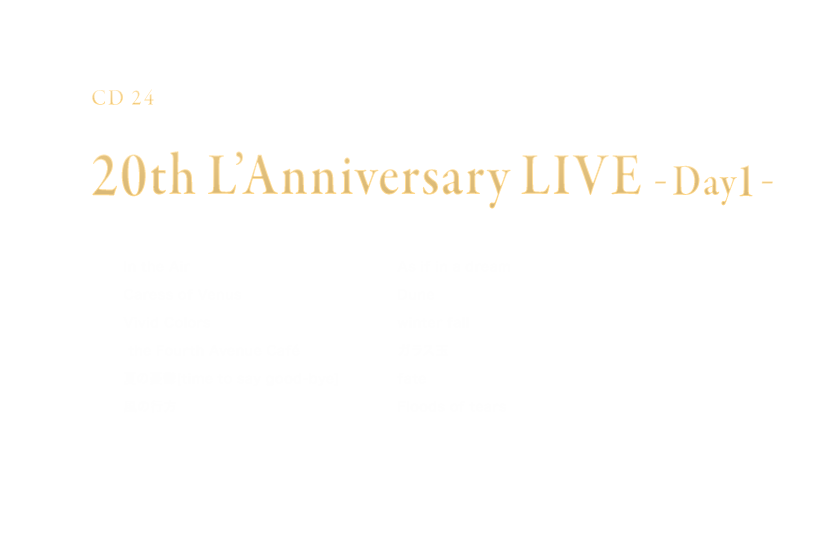 -Disc 24- u20th L'Anniversary LIVE -Day1-v